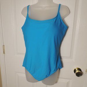 Ann Cole Women's Blue Swimsuit One Piece Size 16